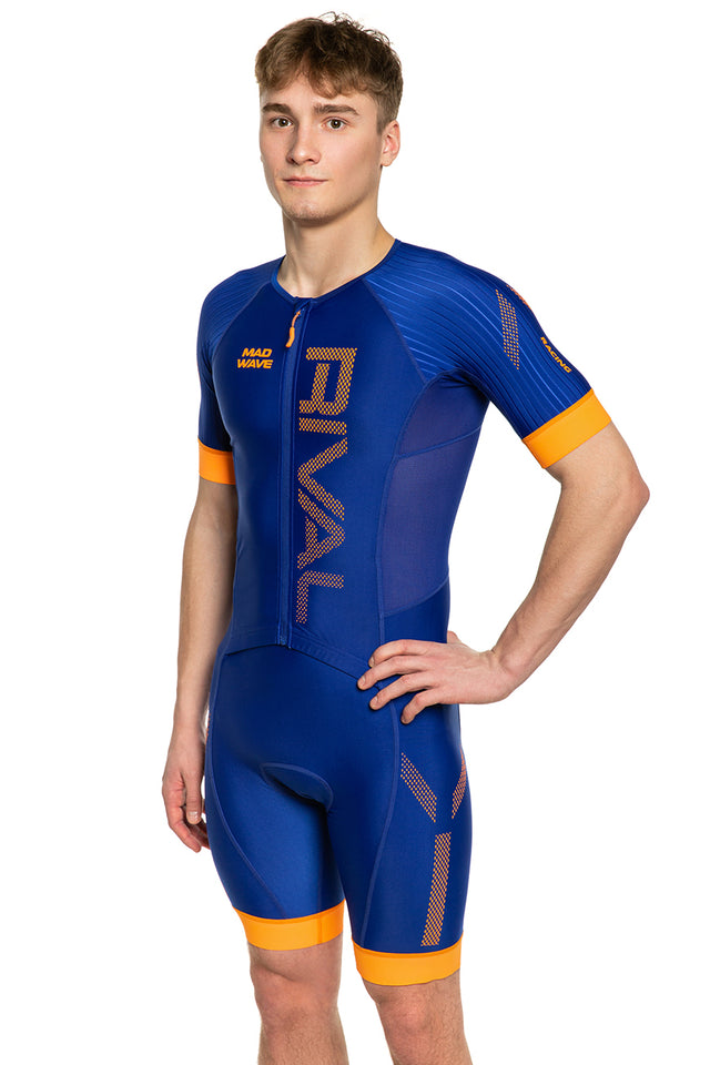Herren Wettkampf-Tri-Anzug Rival LDSD STY Herren, Navy