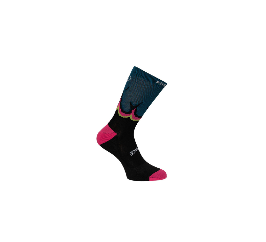 ULTRA TRAIL FLAMES PETROL FUCHSIA