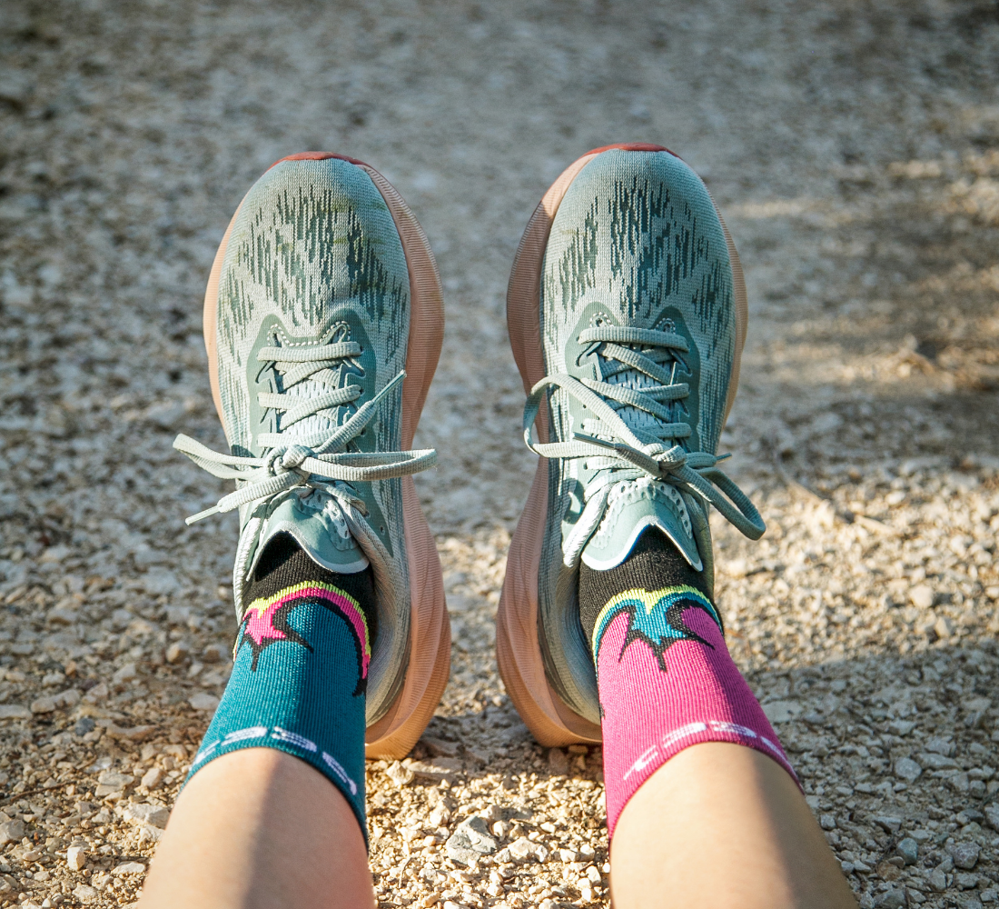 ULTRA TRAIL FLAMES PETROL FUCHSIA