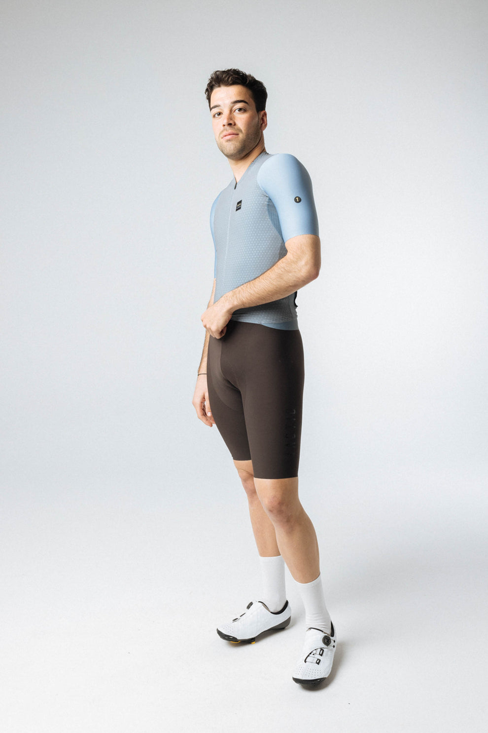 Man Signature Ult Bib Shorts Brown
