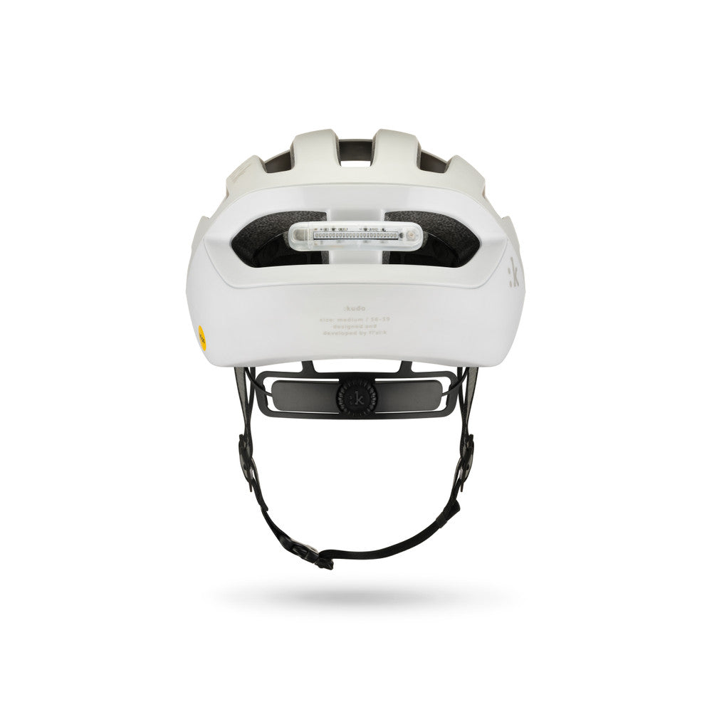 HELMET KUDO WHITE + LIGHT