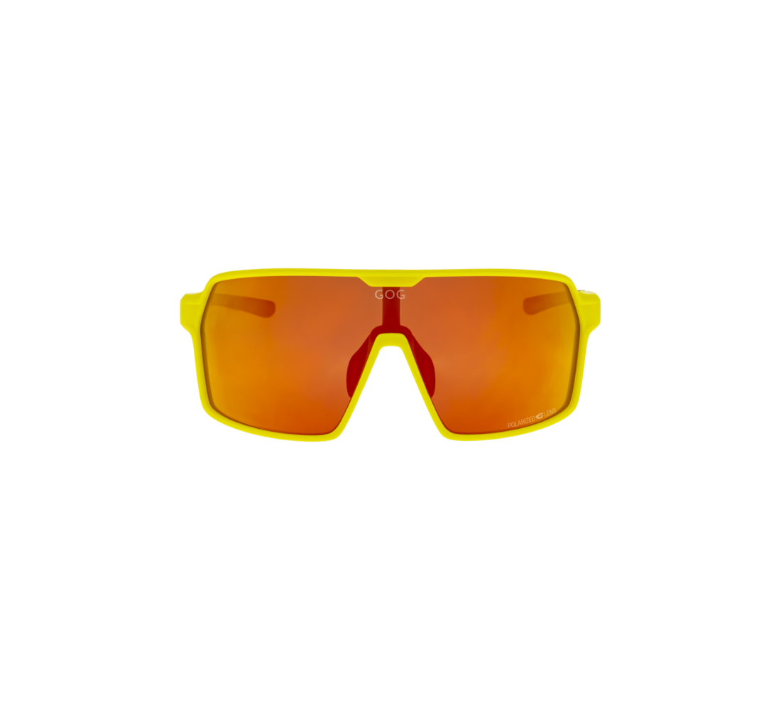 KRONOS - Sunglasses cat. 3 | Matt neon yellow/black