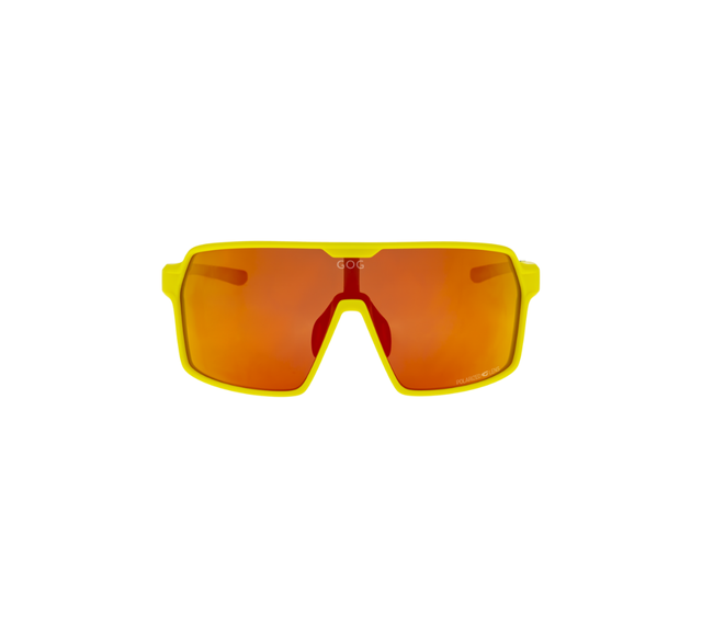 KRONOS - Sunglasses cat. 3 | Matt neon yellow/black