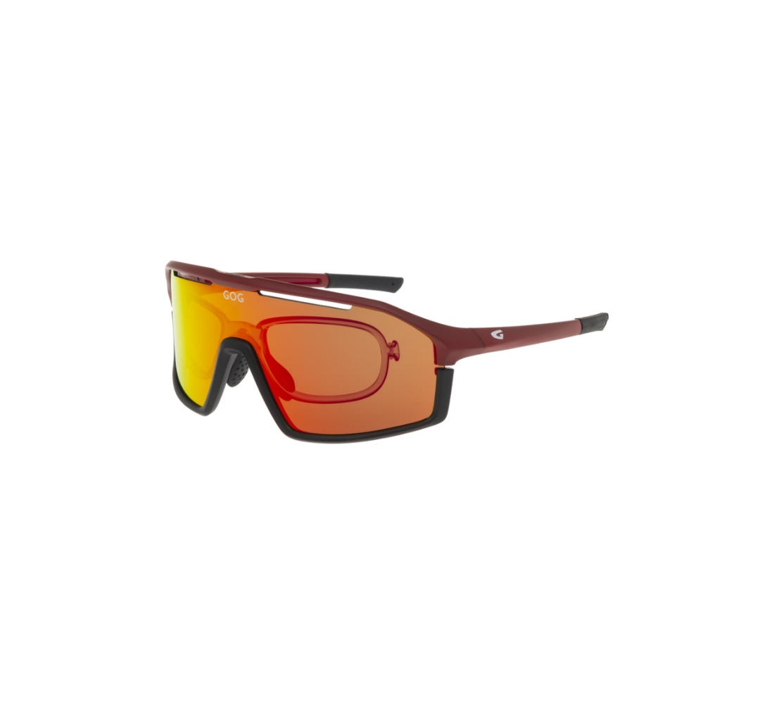 ODYSS - Sunglasses cat. 3/0 | Matt burgundy/black