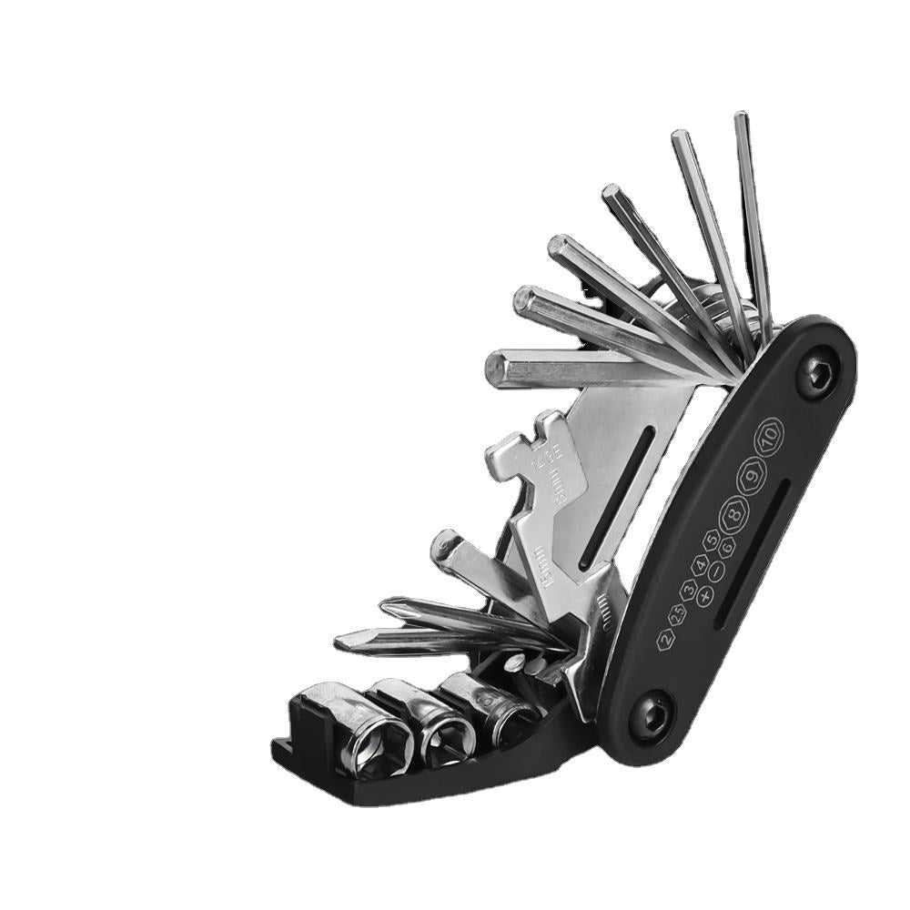 Mini Tool Multifunzione 16 in 1 per Bicicletta