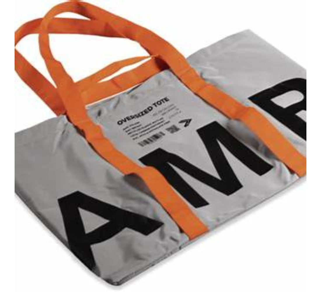 Oversized tote - Grey