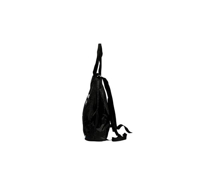 Recycled Shopping Backpack - Black