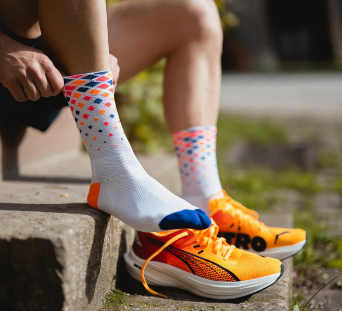 INCYLENCE RUNNING CRYSTAL - White Purple Orange