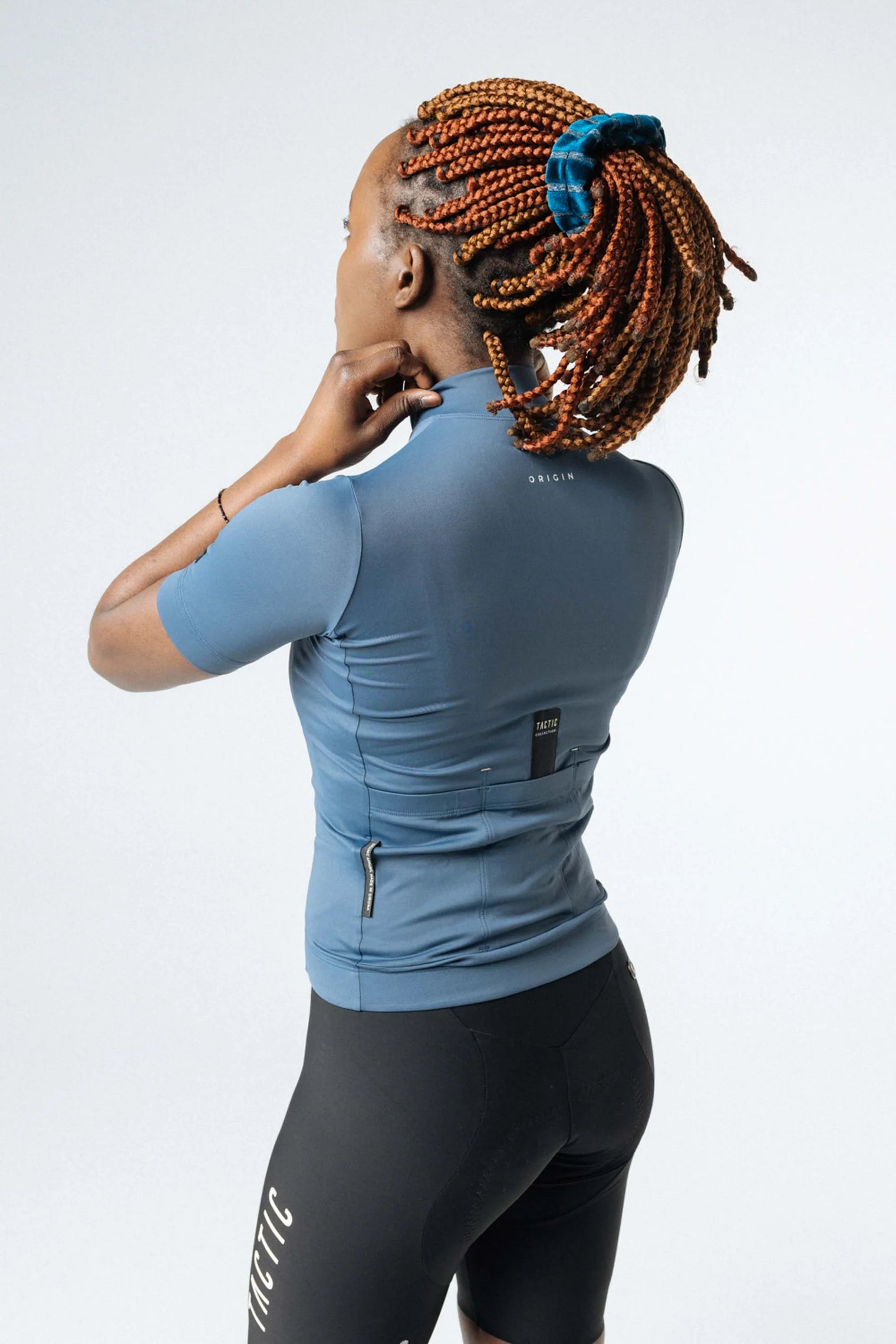 Damen Origin Ult SS Trikot Blau