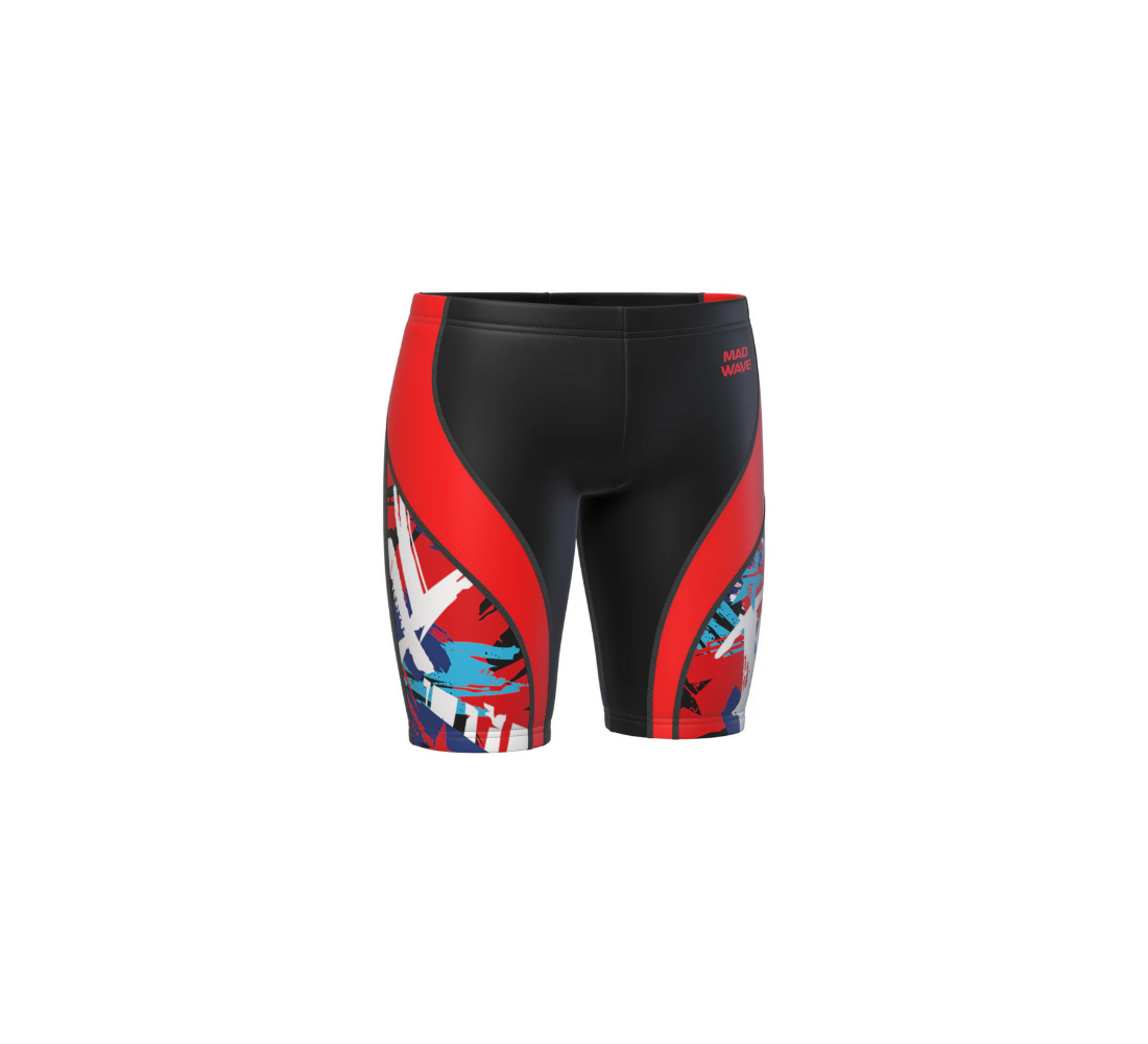 Men racing jammer Forceshell Evolution Jammers, Black