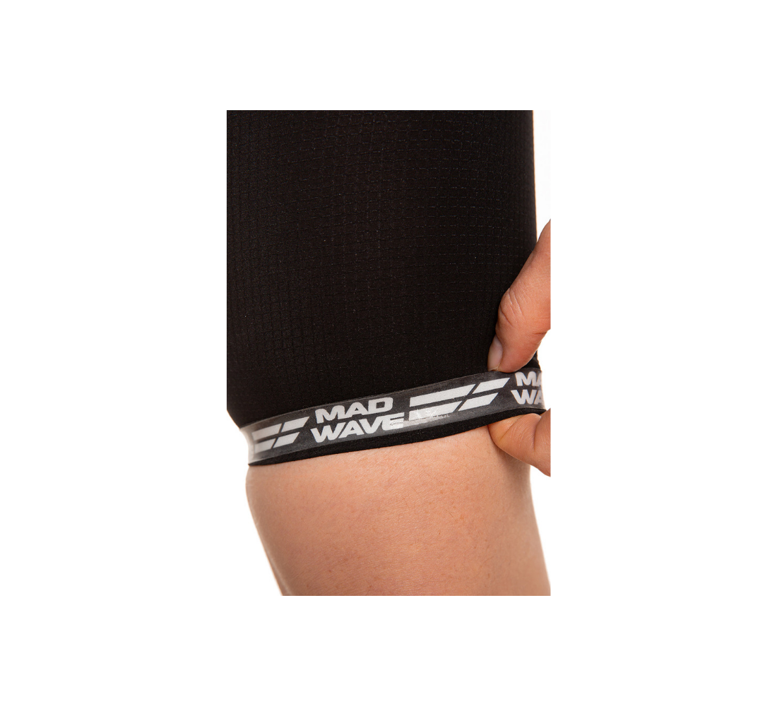 Herren Racing Jammer Open Water Full Back Herren, Schwarz