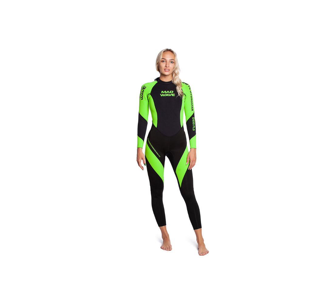 Neoprene wetsuit lady OPNWTR Hydrostar DSSS FLS lady, Black