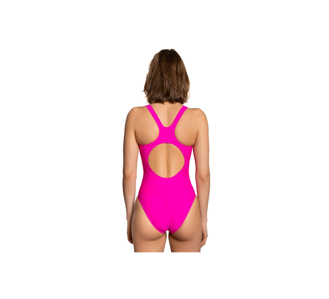 Damen-Badeanzug Wave, Rosa