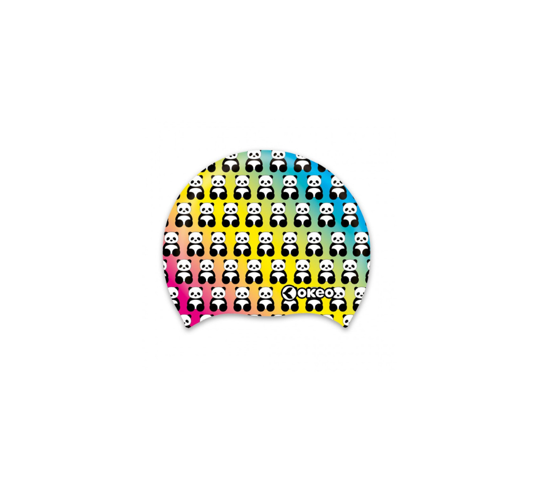 Silicone Graphics Swim Cap - 23_24 PANDA 3