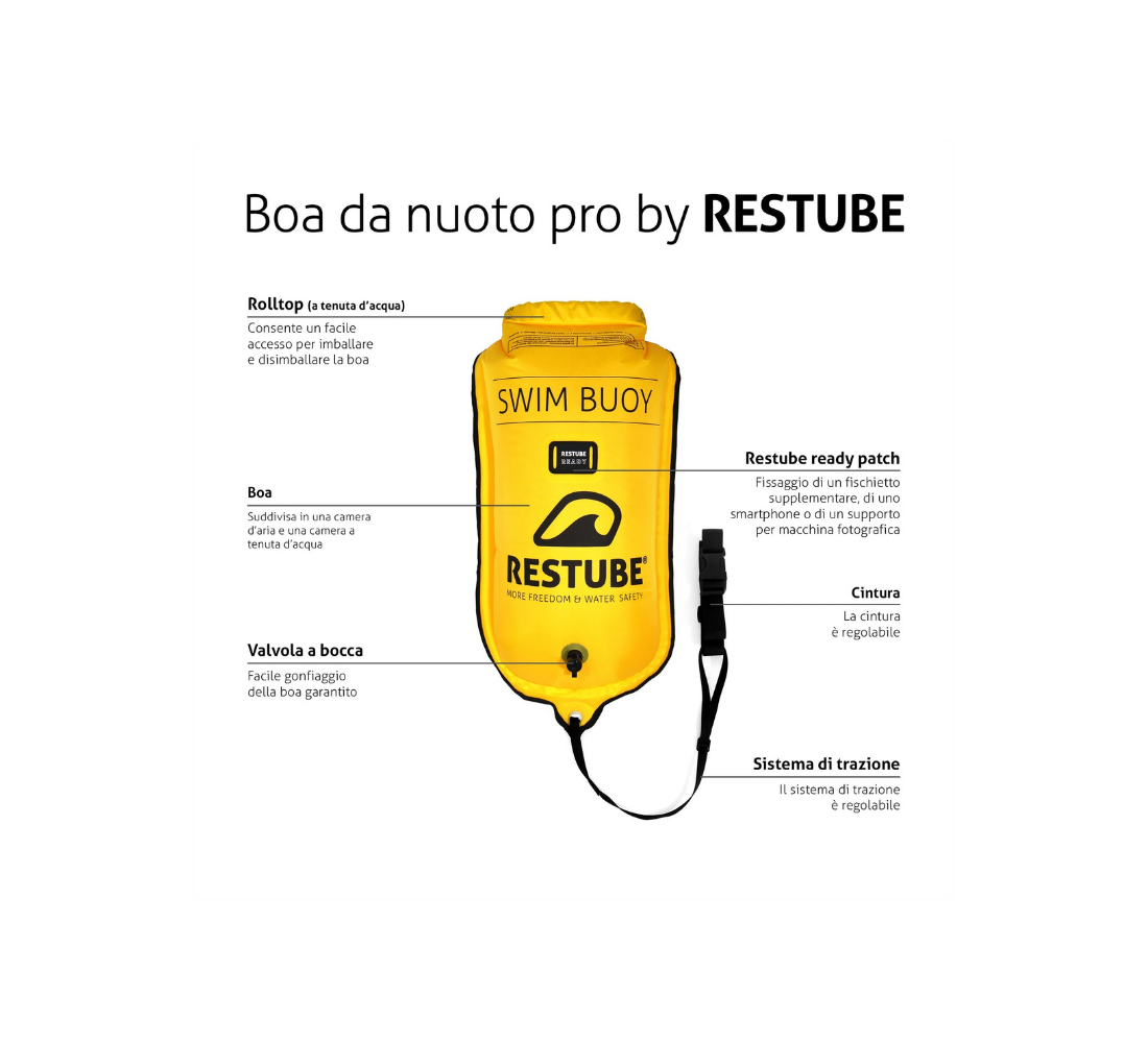 SACCO A SECCO per boa da nuoto