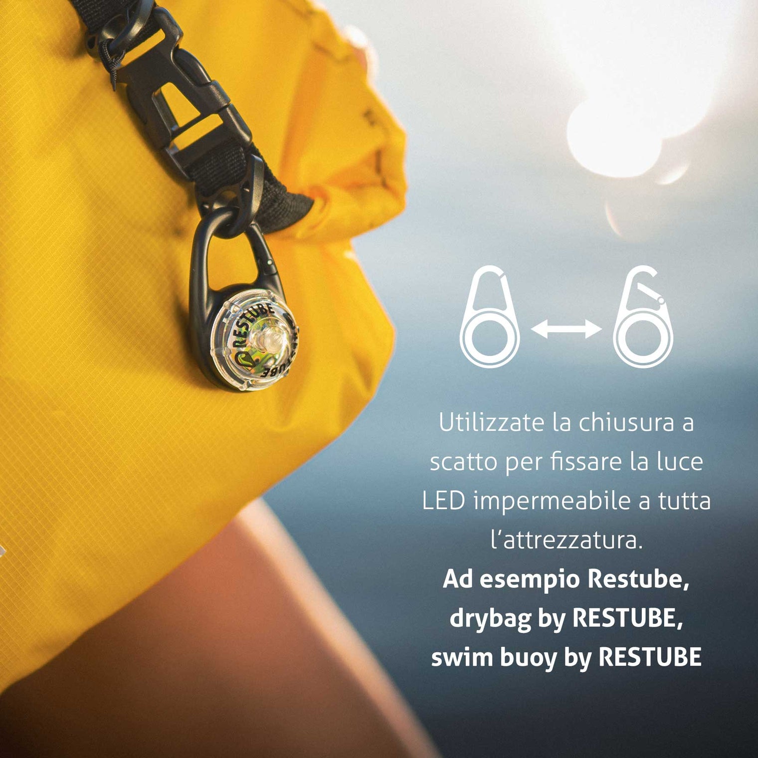 LED light for swimming buoy