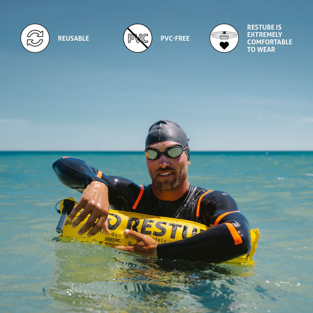 RESTUBE ACTIVE Schwimmairbag, Icemint