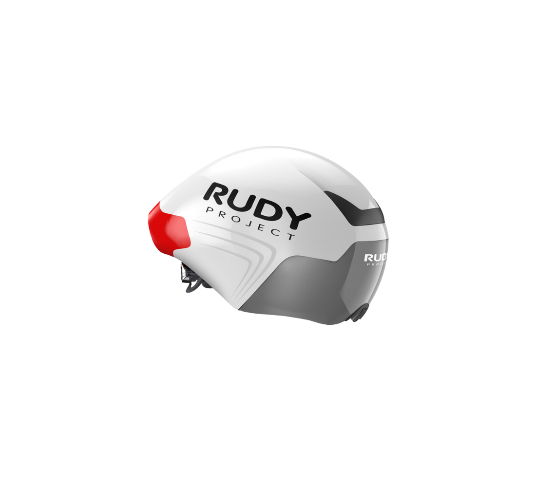 CASCO THE WING WHITE SHINY S/MC/lente laser black