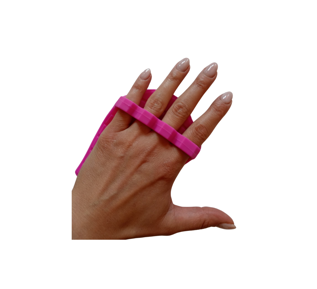 Silikonhandschuh - Damen - Rosa