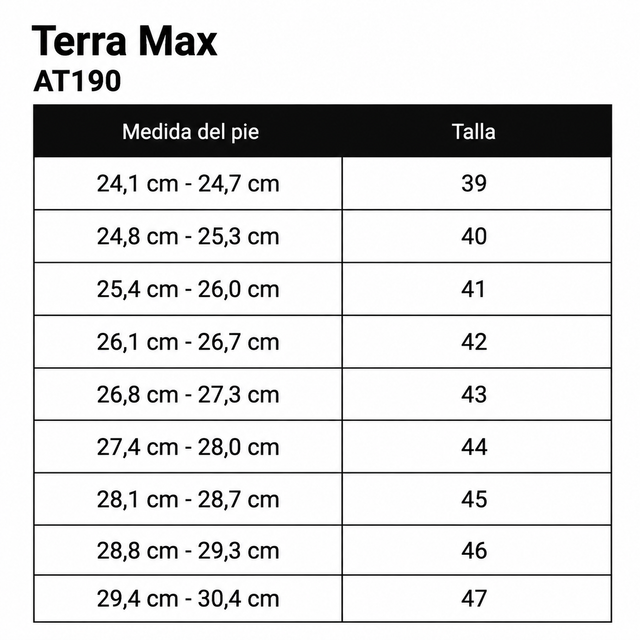 AT190 TERRA MAX NITRO WASSERDICHT STEIN