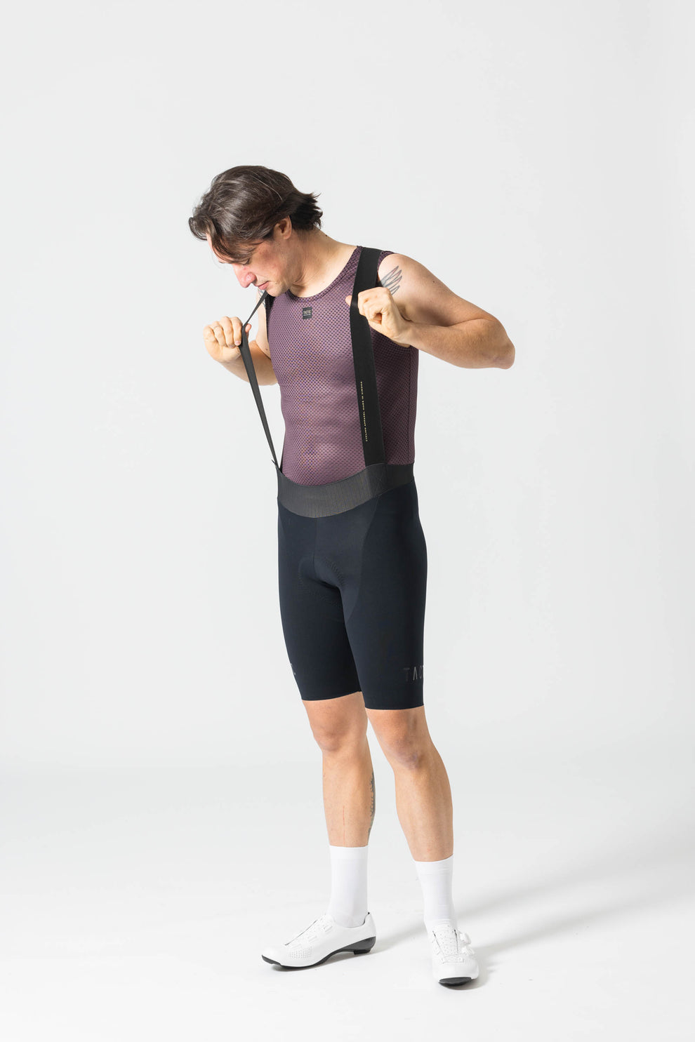 Man Origin Bib Shorts Black