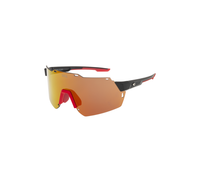 HELIOS - Gafas de sol cat. 3 | Negro mate/rojo