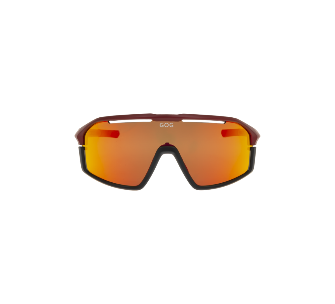 ODYSS - Sunglasses cat. 3/0 | Matt burgundy/black