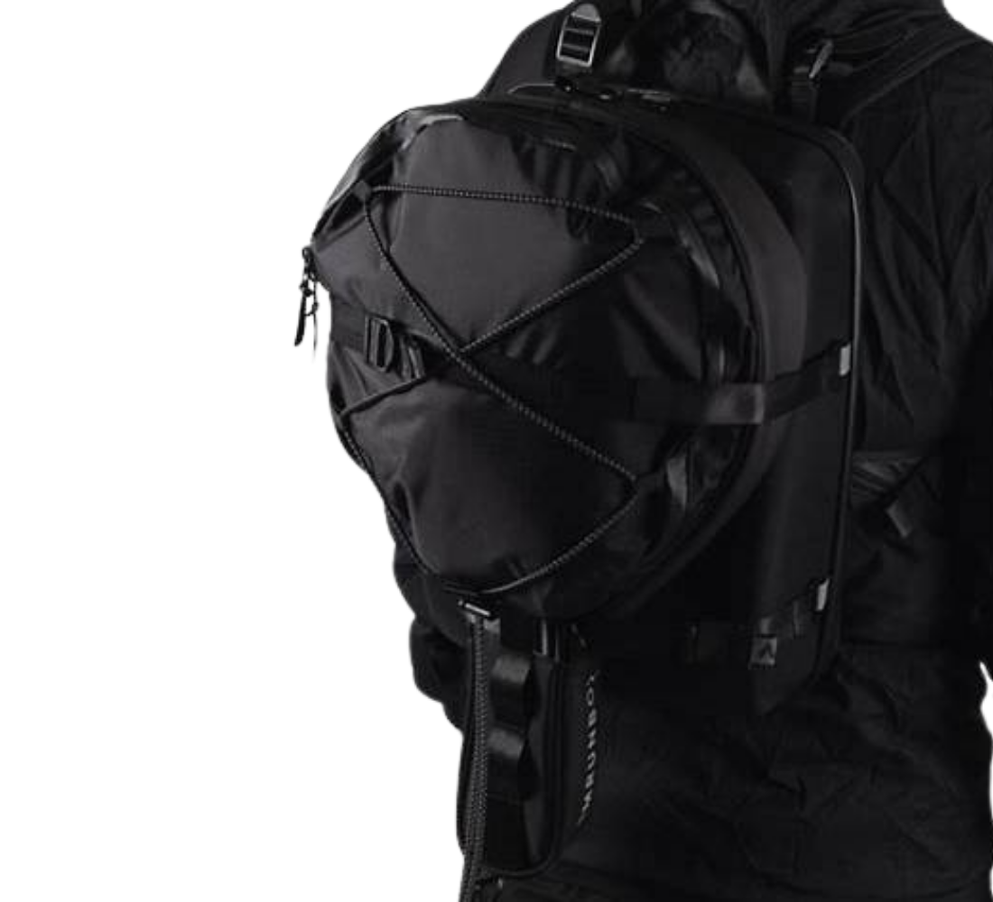 Doppel-Paddel-Tasche - Schwarz