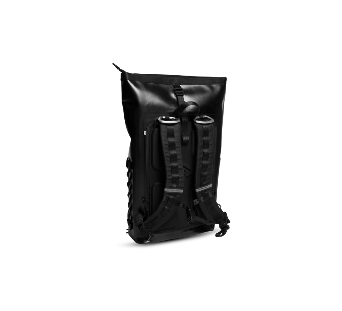 Packtasche Rolltop - Schwarz