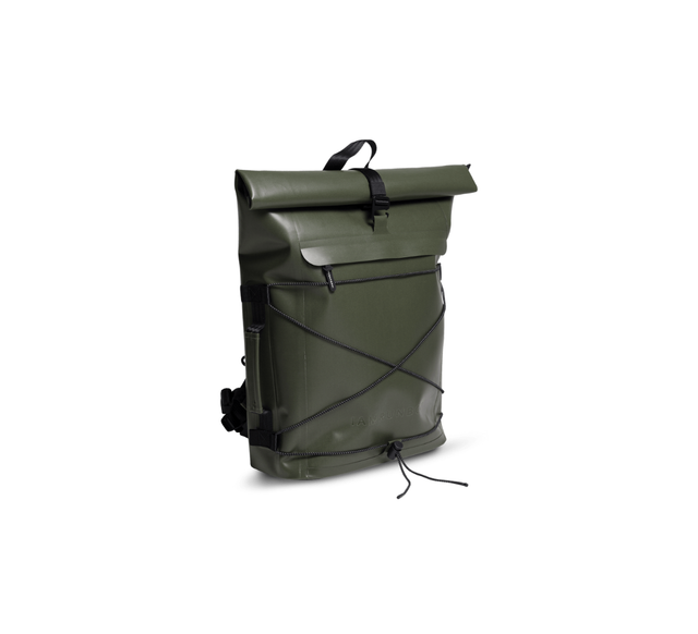 Packtasche Rolltop - Grün