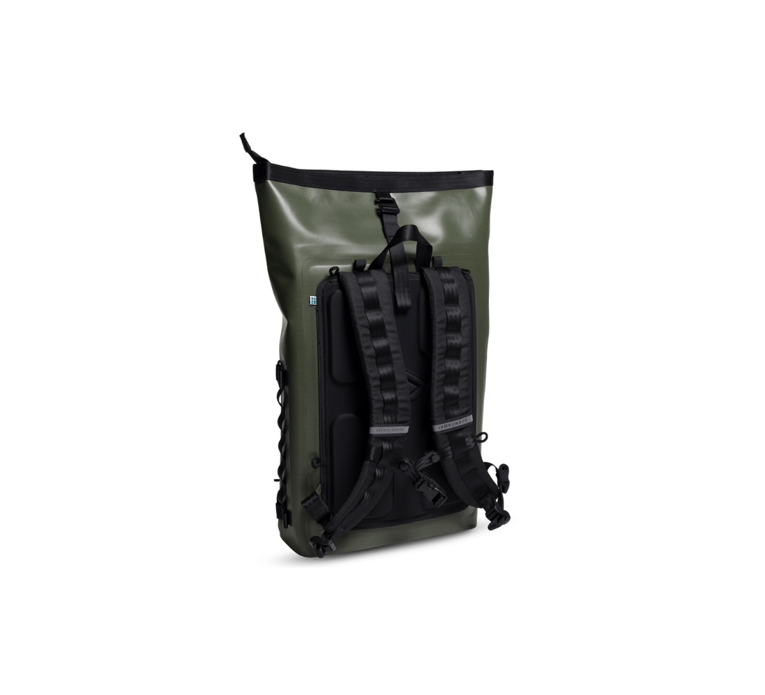Packtasche Rolltop - Grün
