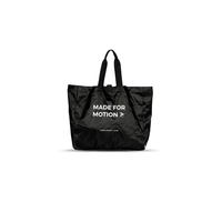 Recycelter Einkaufsrucksack - Schwarz