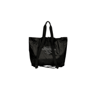 Recycelter Einkaufsrucksack - Schwarz