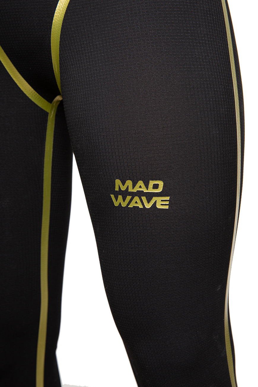 Men racing jammer Open water full back men, Black