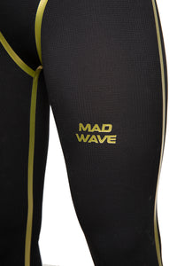 Men racing jammer Open water full back men, Black