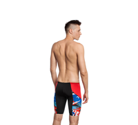 Herren Racing Jammer Forceshell Evolution Jammers, Schwarz
