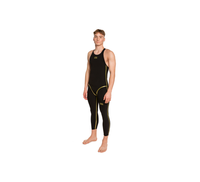 Herren Racing Jammer, Open Water, Vollrücken, Schwarz