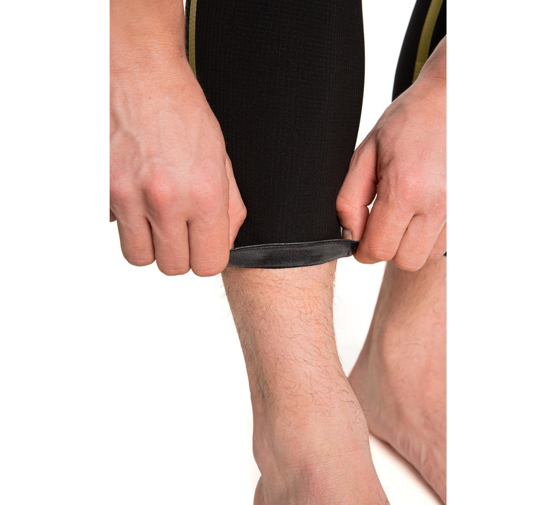 Herren Racing Jammer, Open Water, Vollrücken, Schwarz
