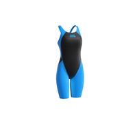 Traje de baño con espalda abierta MW Revolution mujer espalda abierta, Azure