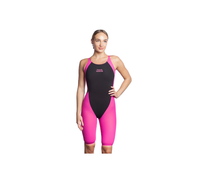 Women racing open back swimsuit MW Revolution women open back, Fuchsia