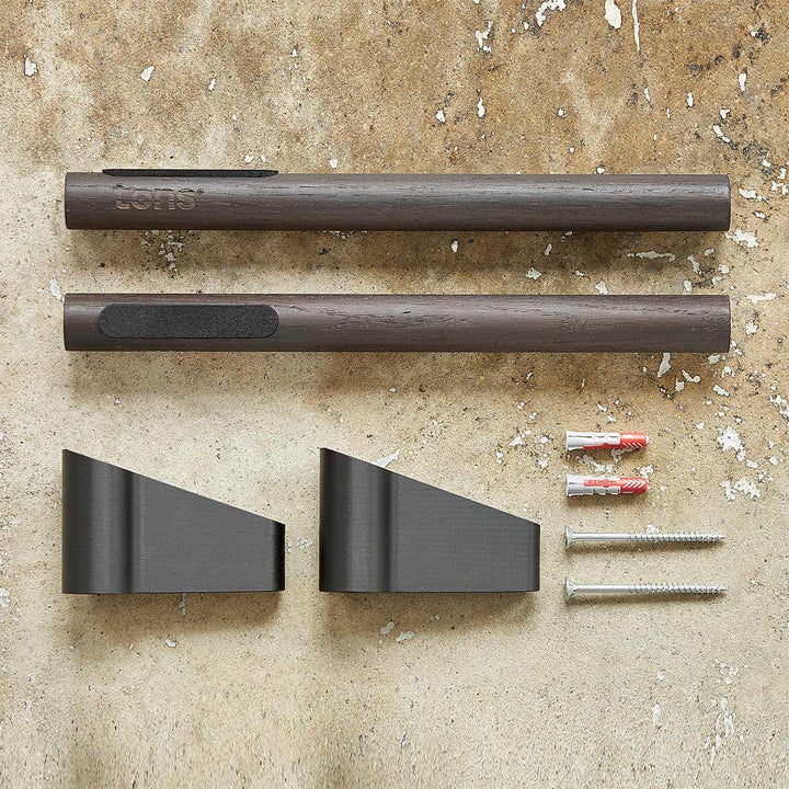 Wall Mount - Natural Oak / 32 cm . Road Bike