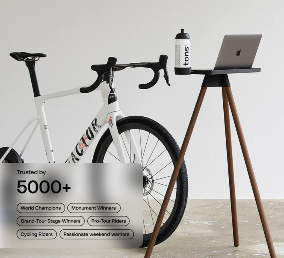 Laptop Race Table - Eiche Natur / Telefon-, Handtuch- und Getränkehalter