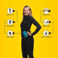 RESTUBE ACTIVE airbag galleggiante, Icemint