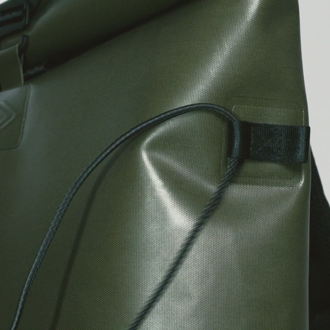 Packtasche Rolltop - Schwarz