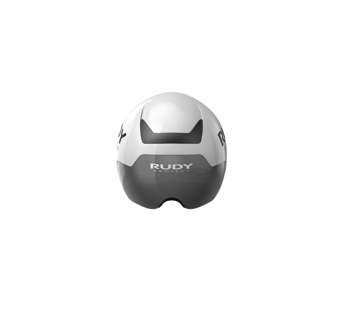 CASCO THE WING WHITE SHINY S/MC/lente laser black