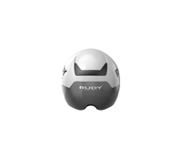 CASCO THE WING WHITE SHINY S/MC/lente laser black