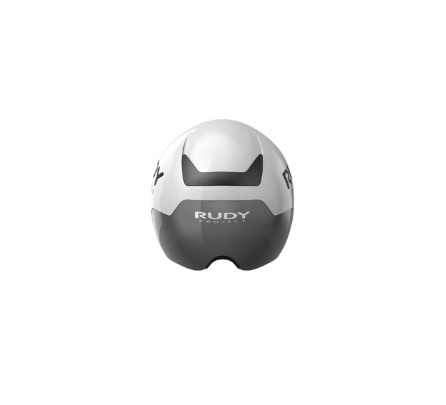 CASCO THE WING WHITE SHINY S/MC/lente laser black