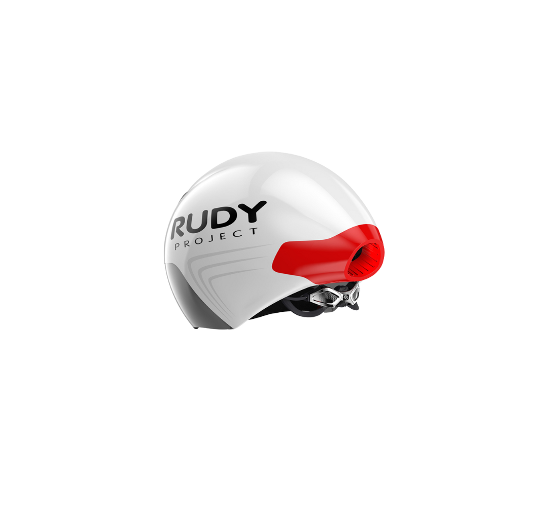 CASCO THE WING WHITE SHINY S/MC/lente laser black