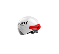 CASCO THE WING WHITE SHINY S/MC/lente laser black